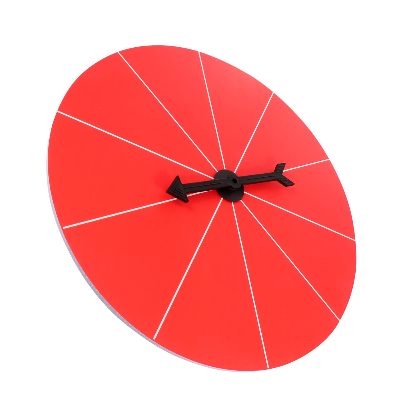 Mumjooyi Ruota della Fortuna Ruota della Fortuna Personalizzabile 8 Slot Color Roulette Prize Wheel con Penna cancellabili e Stand per Compleanno Lotteria Festa Festa