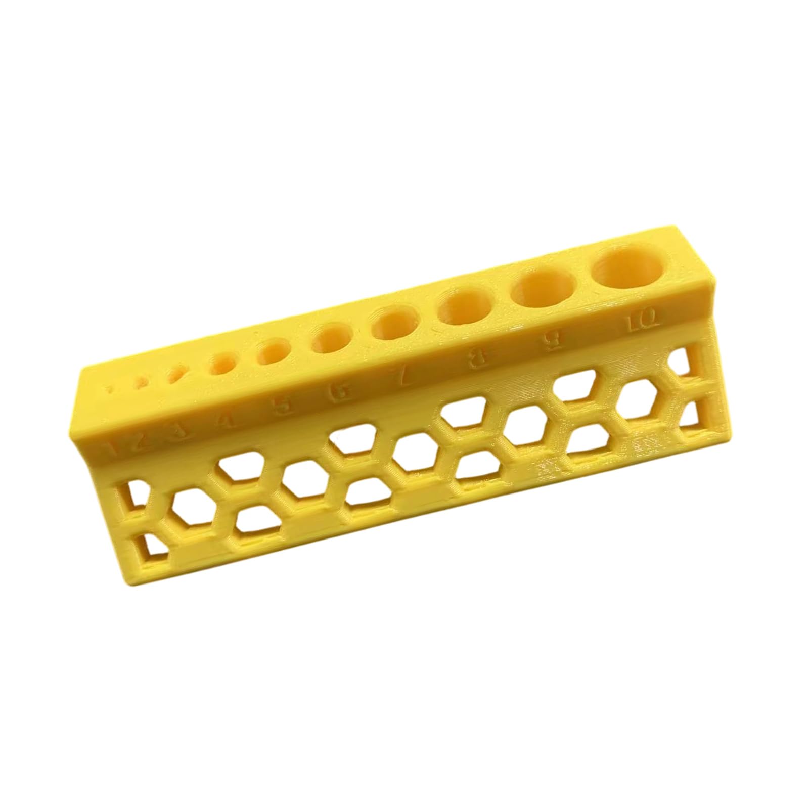 Kaeltsyn Yellow Accuracy 15Mm Hole Guide Tool Accuracy Drill Guide Perfect For Garden Planting And Furniture Assembly Household Drilling Aid
