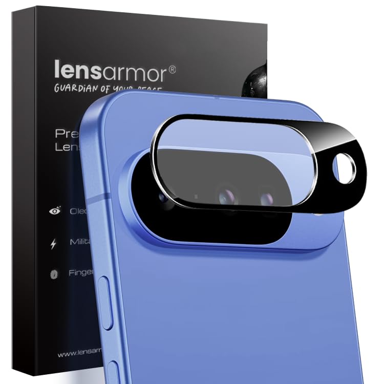 Image of Lensarmor Compatible with Google Pixel 10 Camera Lens Protector (1 Pack) - Premium 9H Tempered Glass with Military-Grade Protection, Ultra-Clear Transparency & Case-Friendly Fit
