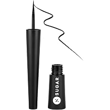 SUGAR Cosmetics Gloss Boss 24HR Eyeliner01 Back In Black Long Long، 24hr Coverage
