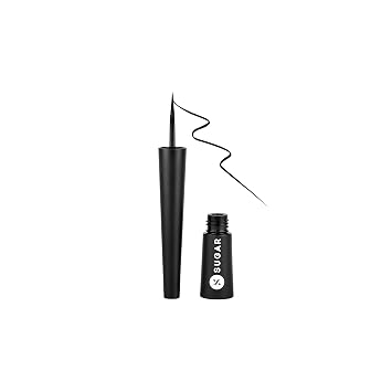 SUGAR Cosmetics Gloss Boss 24HR Eyeliner01 Back In Black Black Long lasting, 24hr Coverage