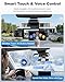 N300Pro 4K 4 Channel Dash Cam Front and Rear, STARVIS 2 Sensor, 3" Touch Screen, 5.8GHz WiFi GPS, 360° Car Dash Camera, AI Driver Monitor System, Free 64GB Card, WDR Night Vision HDR, 24H Parking Mode gallery 4