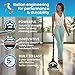 Euroflex Vapour Pro Steam Mop & All-in-One Steam Cleaner 20-Piece Set - Commercial Grade 295°F & 50 PSI - Good Housekeeping #1 Rated; Kills 99.9% Bacteria & Viruses (H1N1); 5-Year Warranty