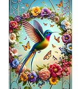 GDYEEH Diamond Painting 30x30cm - 5D Blumen Design Für Erwachsene