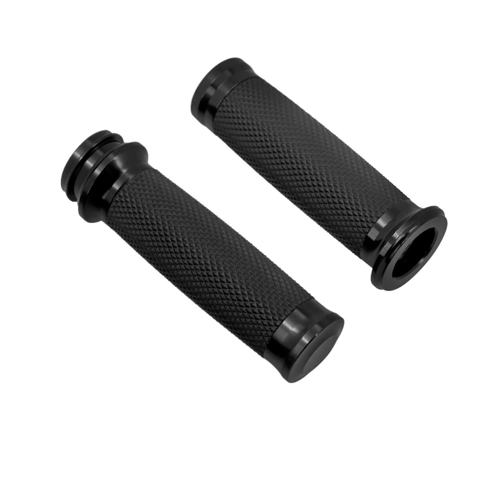 Manopole Elettroniche Per Moto 1''25mm Manopole Nere Per Manubrio Per Har&ley Touring Ultra Limited Street Glide Softail FLS Dyna Manopole manubrio