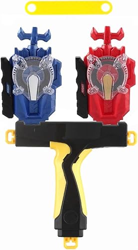 Miniatura 8 de Juguete de juego de batalla Spinning Top Bey Battle Burst String Launcher LR (giro izquierdo y derecho) y mango de lanzamiento Brook GoShoot Grip