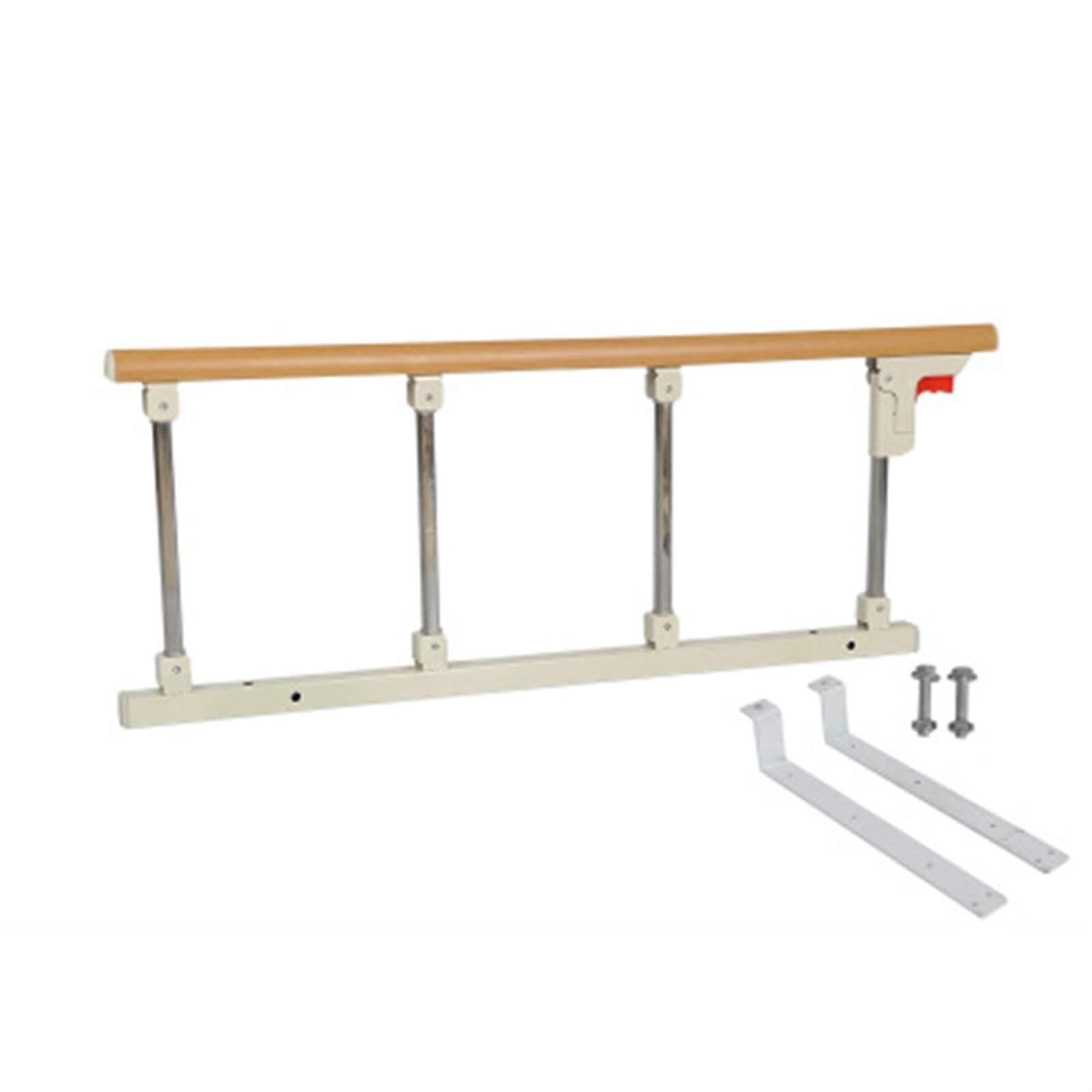 Barrière de lit pliable et portable avec fixation latérale pour adulte et handicapé