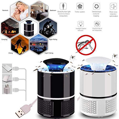 Image of Adijyo� Electronic Eco-Friendly USB Powered UV LED Super Trap Mosquito Insect Killer Lamps Light Machine