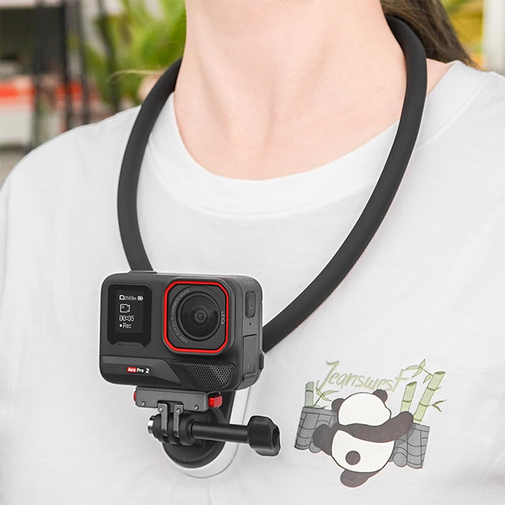 para Insta360 Ace Pro2 X4 Ace Pro2 Base metálica de liberación rápida Adaptador magnético, Accesorio de Tapa Superior (Base)