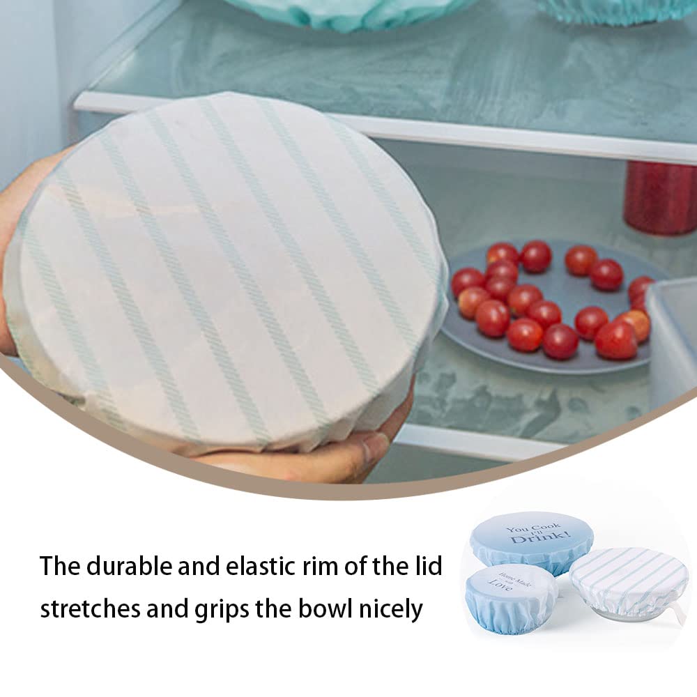 PHOGARY Lot De 3 Couvercles De Casserole Réutilisables En