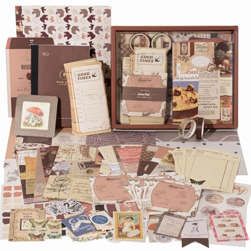 Matériaux pour journaux et grand journal de collection YagCu scrapbooking adulte débutant