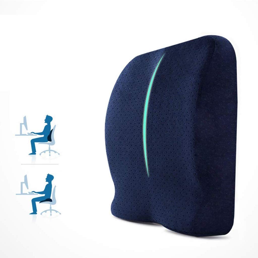 Coussin lombaire chaise de bureau ergonomique et dossier voiture en mousse