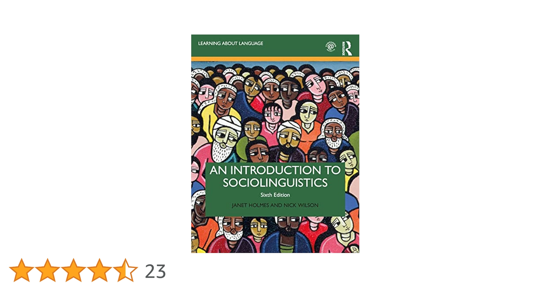 Amazon | An Introduction to Sociolinguistics | Holmes, Janet