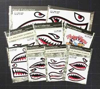 Amazon.co.jp: デカルコマニア ステッカー タイガーシャーク