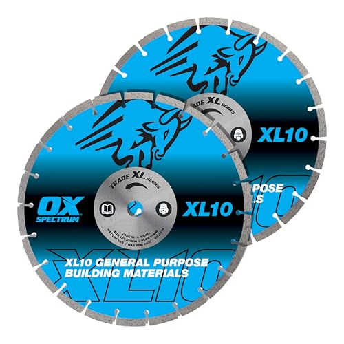 OX Trade XL-10 Segmented Diamond Blade Twin Pack – General Purpose – 300mm x 20mm