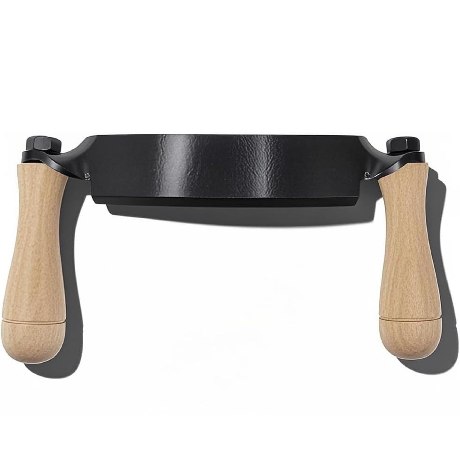 Couteau à écorce Lame En Acier Au Tungstène Manche En Bois Confortable Rasage Précis Haute Netteté Couteau à Tirage Incurvé Pour Charpentiers En Bois Tourneurs Et Sculpteurs Sur(10 pouces)