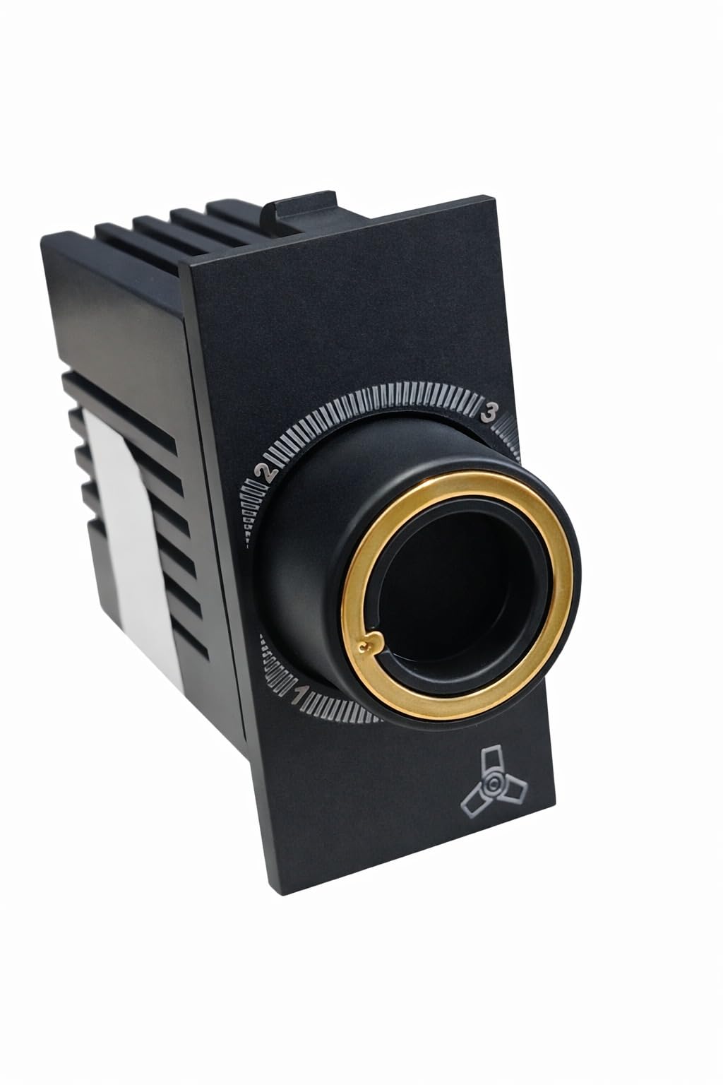 Fan Regulator Switch 4 Step Type Fan Regulator (Pack 1) Use in House Offices, Shops, Restaurants, hospitals and more black Modular(L*B = 5.5 * 2.4cm) Pack 1-image-27