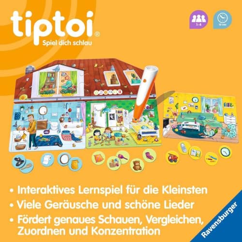 Ravensburger Tiptoi 00196 Jeu De Société Mein Zuhause 10 Min Educatio - vue 7