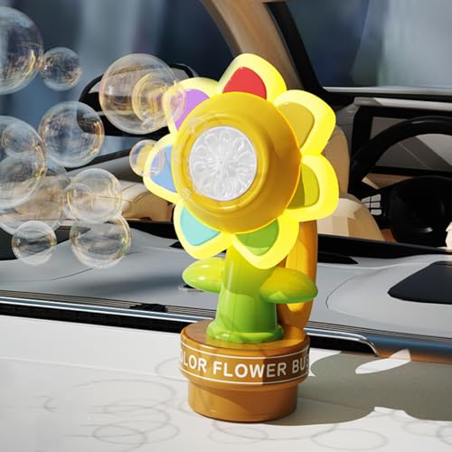 Machine à bulles voiture rechargeable | Fleur oscillante USB - 3