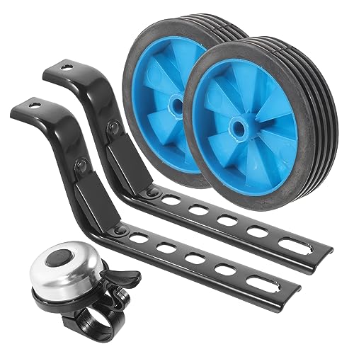 SECFOU 1セット加厚型子供用自転車補助輪 耐久性に優れた安定した補助車