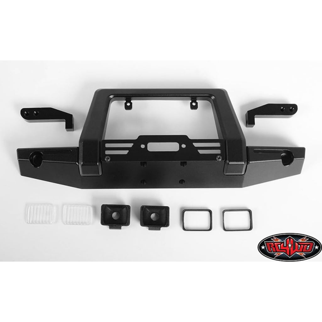 Amazon.com: CChand Pawn Metal Front Bumper w/Lights for