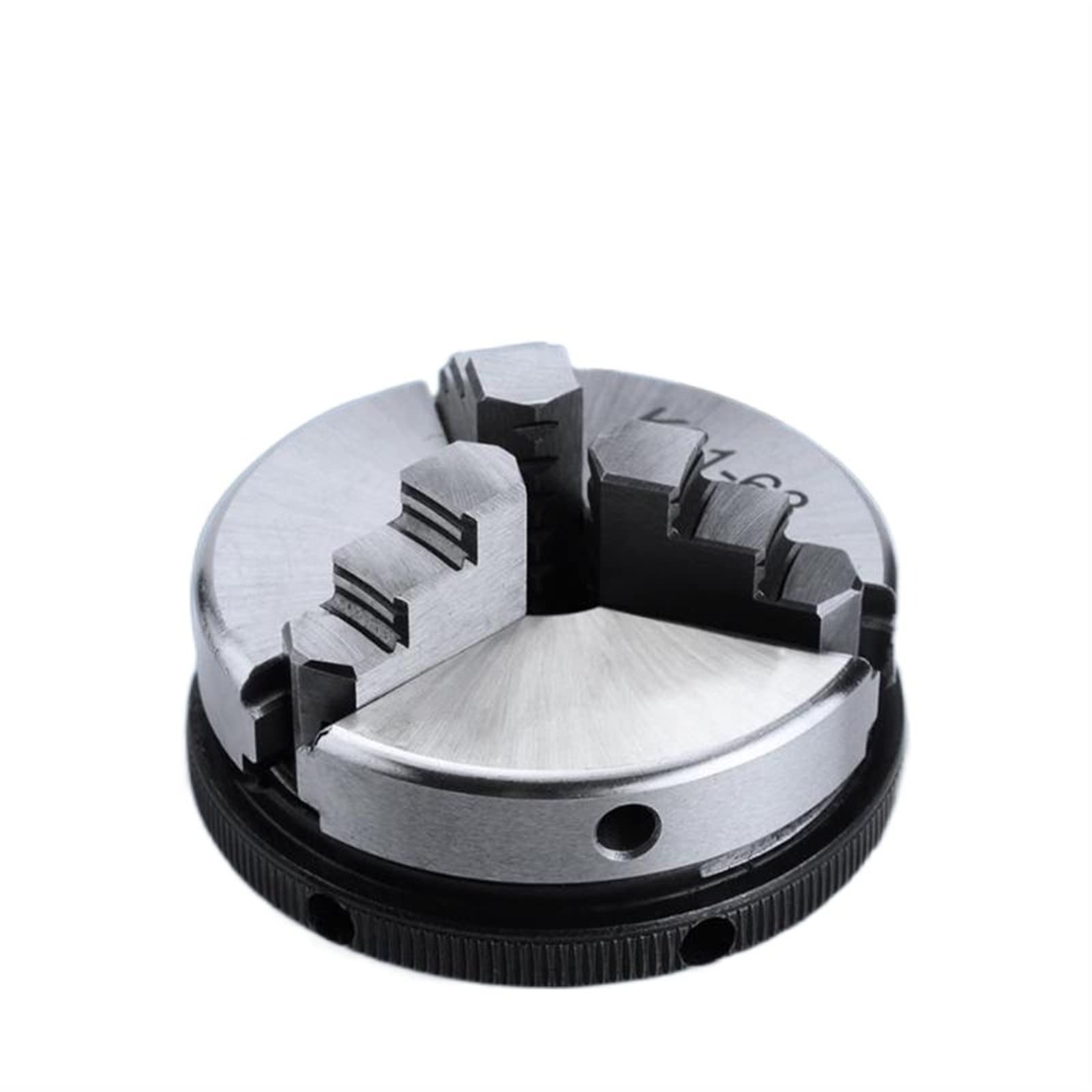 Uchwyt tokarski, 3/4 szczęki Drewno Tokarka Chuck 50mm 63mm Ręczne samocentrujące Metalowe drewno Duży Wszystkie akcesoria stalowe(K01-50)