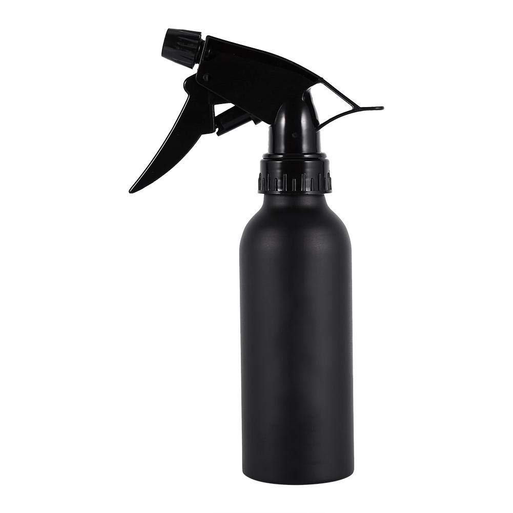 Vaporisateur de coiffure vide contre les gouttes lourdes flacon pulvérisateur noir fluide