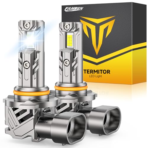 Image of 2026 ๐๐๐ Brightest 9005 /HB3 headlight Bulbs Retainers, 106,000LM 1500% Brighter 6500K Cool White, Plug and Play, 1:1 Halogen Replacement, IP68 HB3 High Low Beam, 80000 Hours Lifespan, Pack of 2