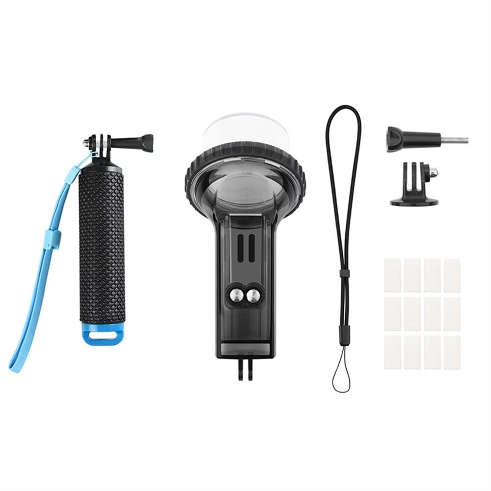 Funda Carcasa Impermeable for Buceo bajo el Agua for dji Osmo Pocket 1/2, estabilizador, flotabilidad, Varilla Flotante, Accesorio for Nadar Piezas para Drones(For dji Pocket 2-01)