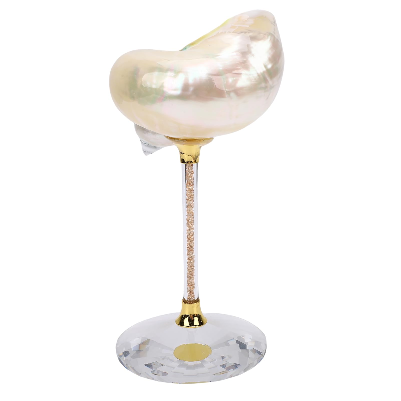 Tbest Conch Shell Calice da Vino, 17cm Tazza Cocktail Unica (WHITE)