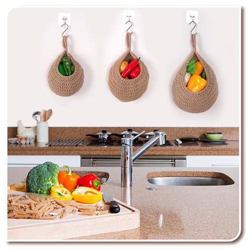 Zchlptzup BGL-001 Hanging Wall Basket-Hanging Fruit Baskets For Kitchen thumb #5