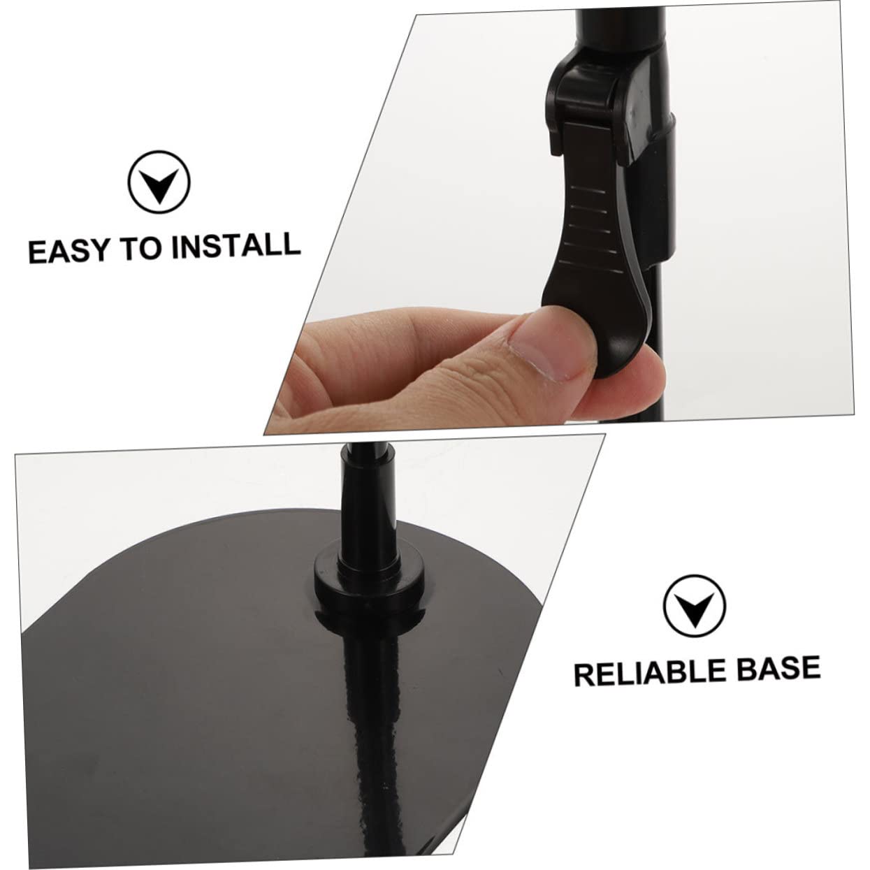 NOLITOY Porta Etichette Prezzo in Acciaio Inossidabile e Plastica Giallo 2 Pezzi Supporto Leggero Clip Design per Cartellini Prezzi in Negozio e Frutteria