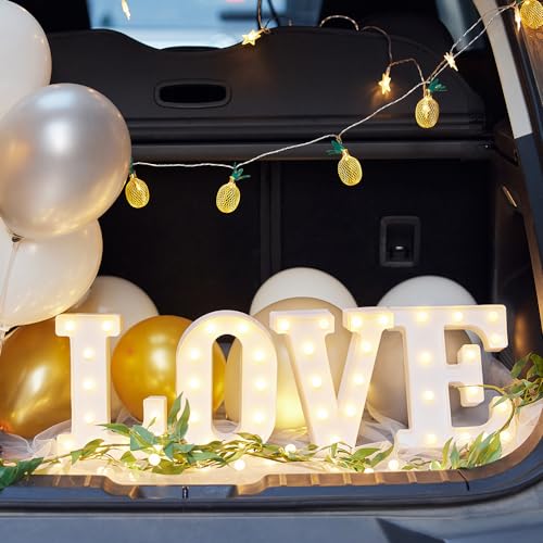 Image of Hoosmoon Number Lights Decorative Signage, Plastic 6, Neon, Modern, Indoor, Battery Powered, for Party Decoration