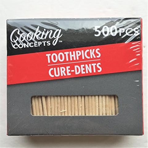Cooking Concepts Toothpicks, 500-ct. Boxes Cover