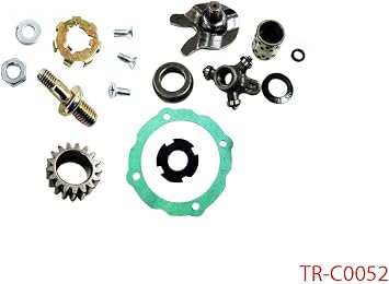 18T Teeth Semi Automatic Clutch Assembly with Accessories for 50cc 70cc 90cc 110cc 125cc 135cc ATV Quad Go Kart Dirt Bike Taotao SUNL Roketa Kazuma JCL NST