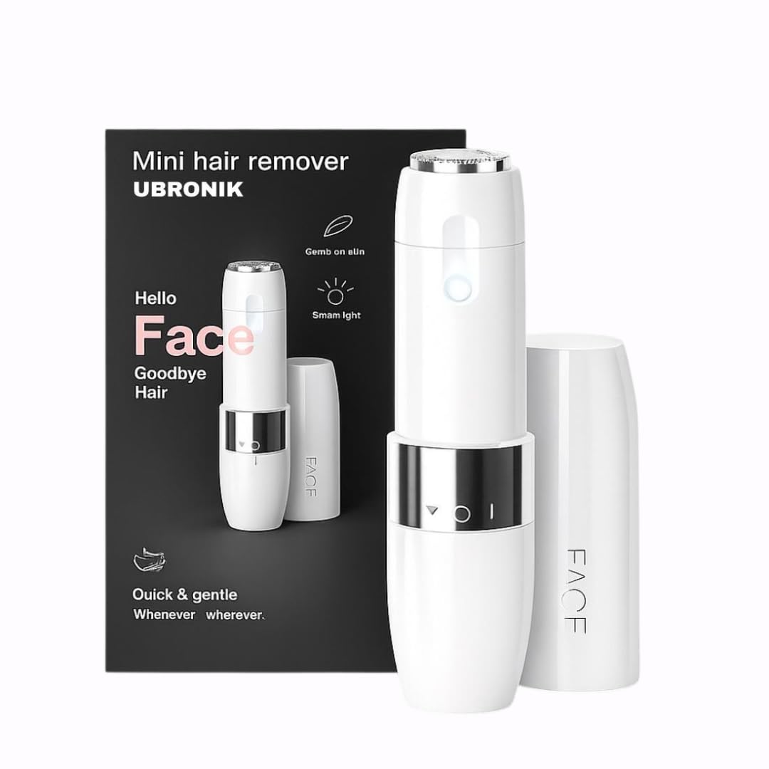 Face Mini Hair Remover Razor, Electric Facial Hair Remover for Women, Quick, Instant, Gentle, Painless, Smooth Skin, Glow On-The-Go, with Smartlight, for Upper Lips, Chin, Cheeks, Peach Fuzz-image-42