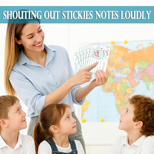 12 pads 300 sheets positive shout out cards self sticky note pads for employee staff colleague teacher student appreciation recognition reward card for bulletin board christmas office favors