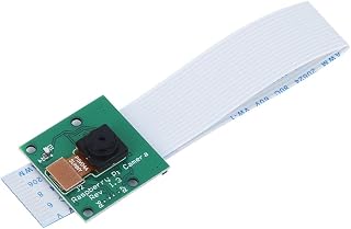 plplaaoo CSI Interface Camera Module 5 Million High Resolution Pixel with 15cm Flexible Cable for 3 Model B 2 Model 1 Model CCTV Security Motion Detection Time Lapse Photography Synthetic