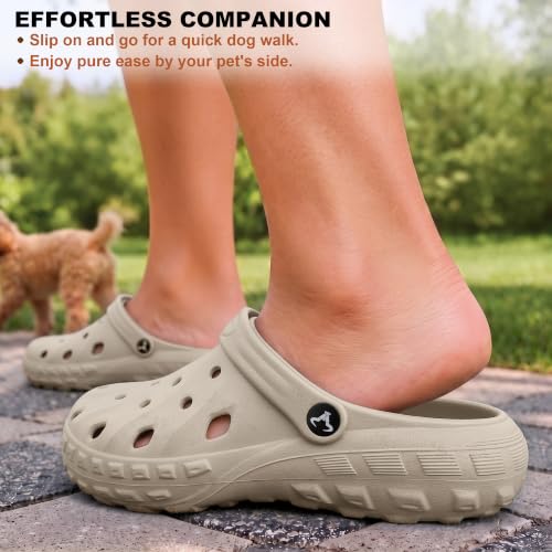 Image of KEMISANT Cushioned Clogs Mules for Men Garden Beach Water Fun-Lightweight | EVA Cushioned Footbed| Arch Support | Slip-resistant | Unisex
