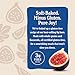 Nature's Bakery Gluten Free Fig Bars, Blueberry, 1- 12 Count Box of 2oz Twin Packs (12 Packs), Vegan Snacks, Non-GMO