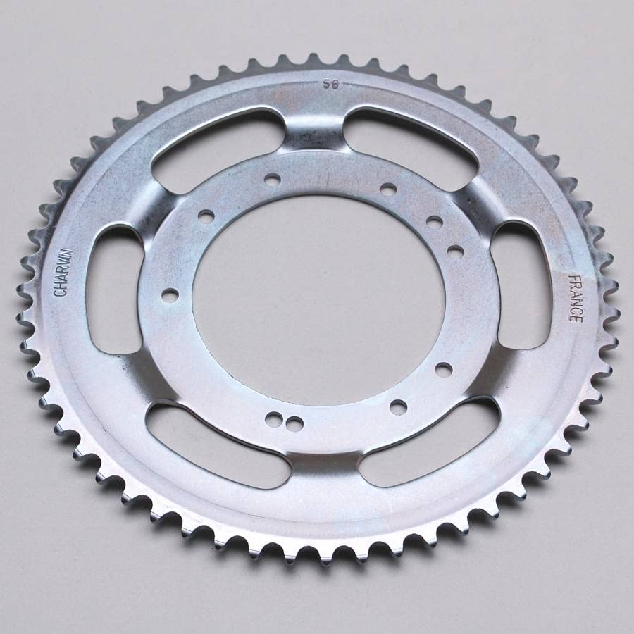 Couronne Adaptable MBK 51 Roue Alu Grimeca 56 Dts (Alesage 98Mm) 10 Trous