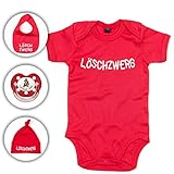 Babyset für Babys 0-12 Monate l Strampler kurz l Mützchen l Lätzchen l Schnuller