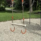 Gartenpirat Trapez Holztrapez mit Turnringen - 5
