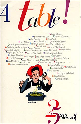 A table ! anthologie des auteurs des éditions Métailié