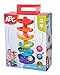 Simba 104010053 - ABC Regenbogen Kugelturm, Rollbahn, Kugelbahn, Babyspielzeug, 5 bunte Ebenen, 1 Basis, 3 Bälle, 40cm, ab 12 Monaten, Motorikspielzeug