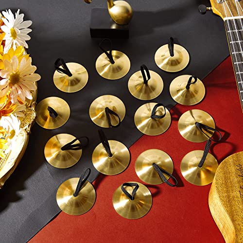 Fabbay FM-220822-B 20 Pieces Finger Cymbals Belly Dancing Finger Dancing Finger Zills Musical Instrument thumb #6