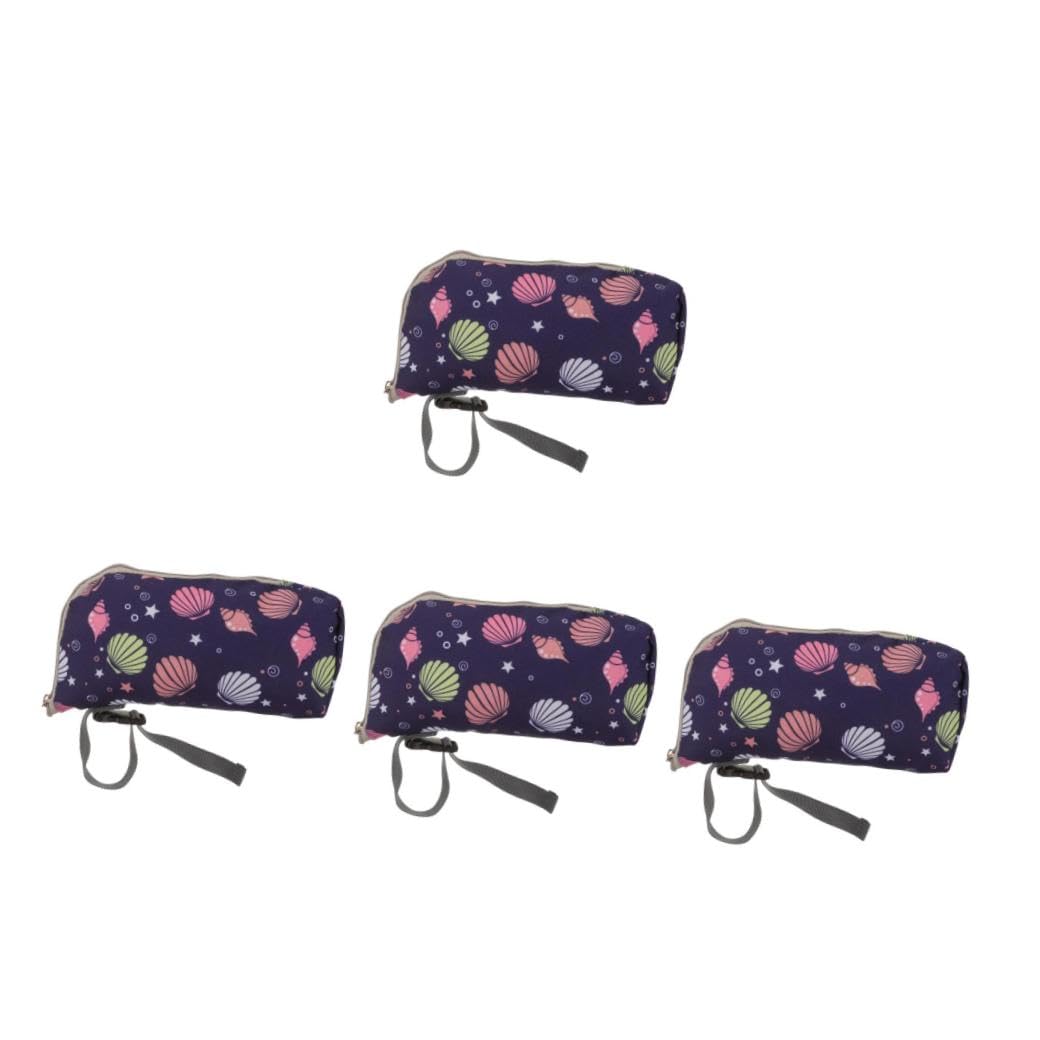 VICASKY 4pezzi Custodia Termica Per Biberon Portatile Manicotto Isolante Per Biberon Da Viaggio Protezione Ottimale Per Latte e Bevande Design Adorabile Oxford