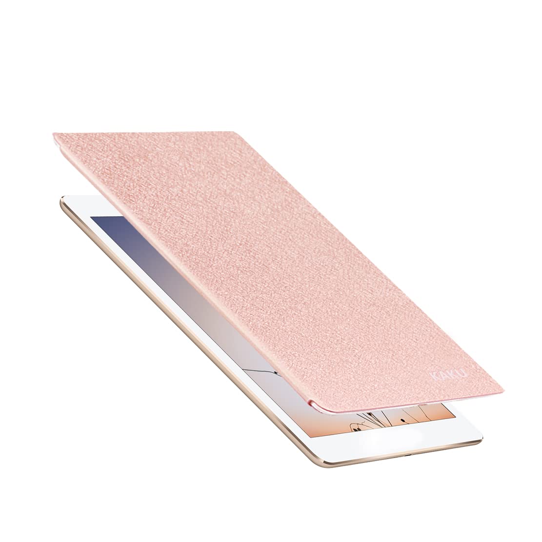 Caseelo Case for Apple iPad Air 2 / Air 1 – 9.7 inch HD Print Folio Soft Silicone Smart Cover with Honeycomb Cooling Feature [ Soft Air Bag Corner Protection ] - Rose Gold (B09YHBW46R) Amazon Price History, Amazon Price Tracker