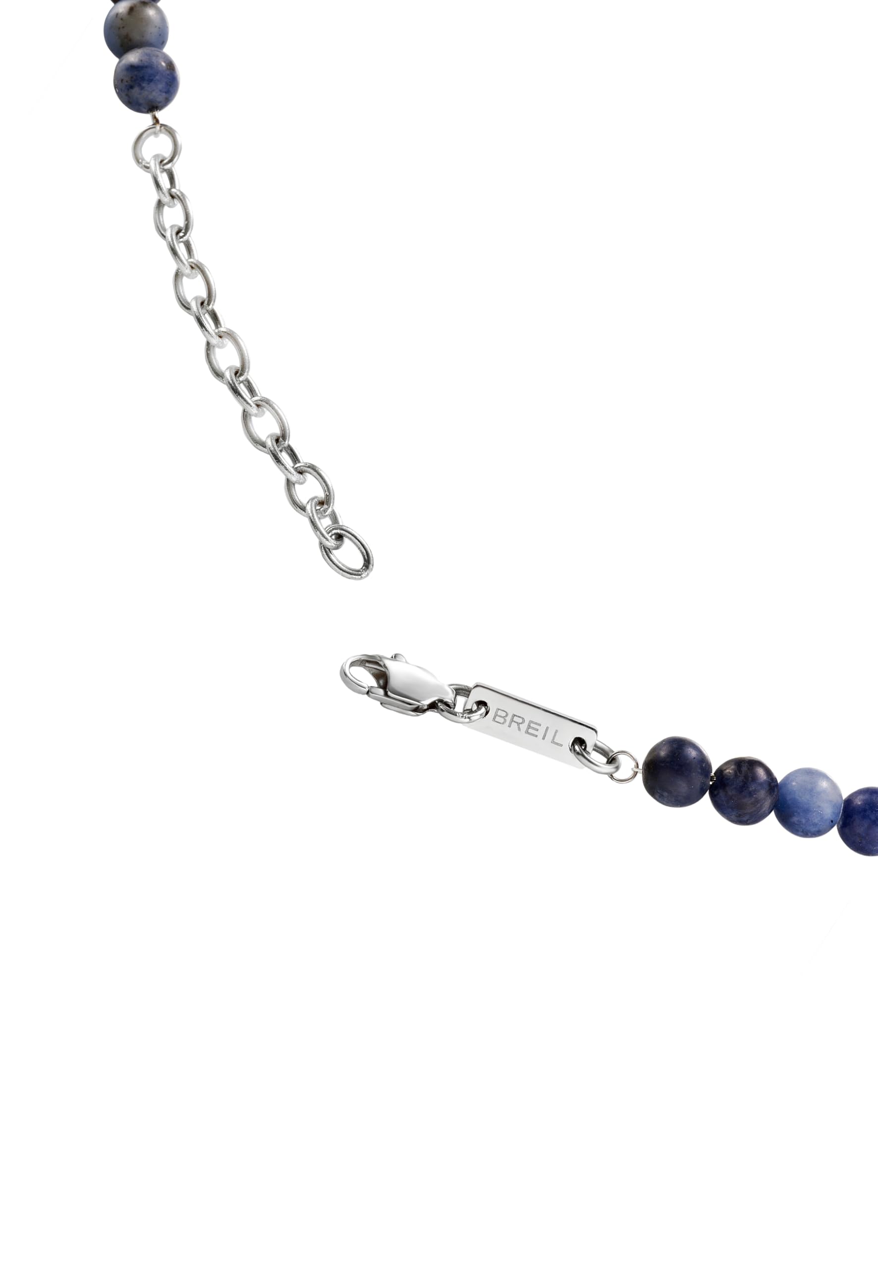 Breil, Collana Uomo in Acciaio, Pietre Naturali | Collezione WILD, Collana, Dimensione 52 , Gioiello idee regalo uomo