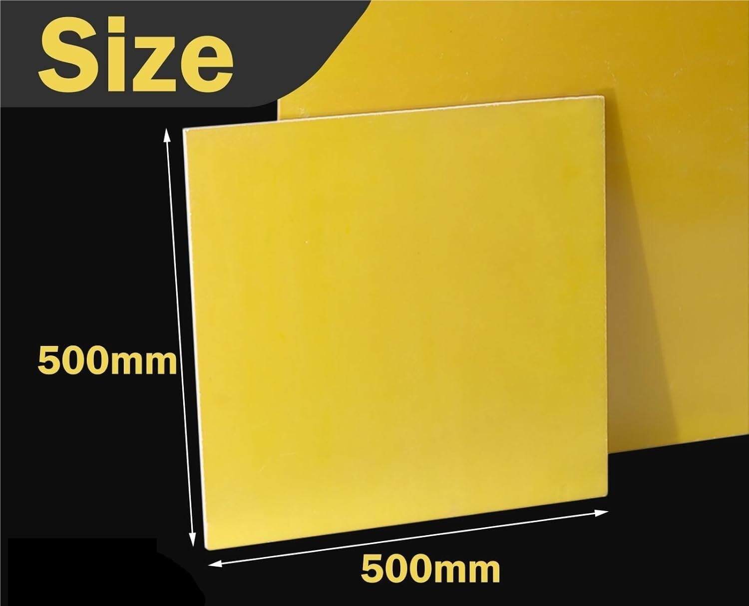 Płyta epoksydowa 3024, 500x500mm, płyta izolacyjna żaroodporna, panel FR4 do PCB, izolacja elektryczna,(500x500mmx1mm 3pcs)